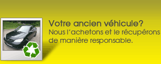 Nous achetons et récupérons votre vieux véhicule